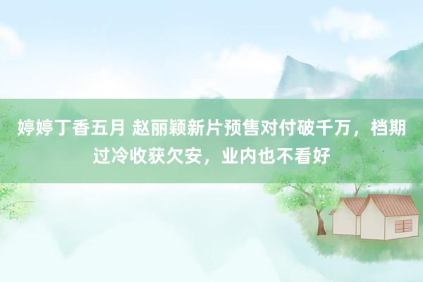 婷婷丁香五月 赵丽颖新片预售对付破千万，档期过冷收获欠安，业内也不看好