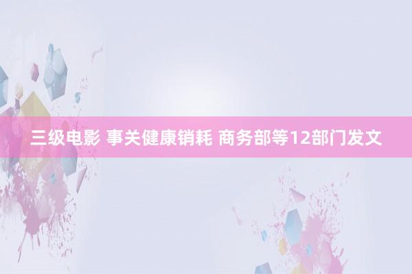 三级电影 事关健康销耗 商务部等12部门发文